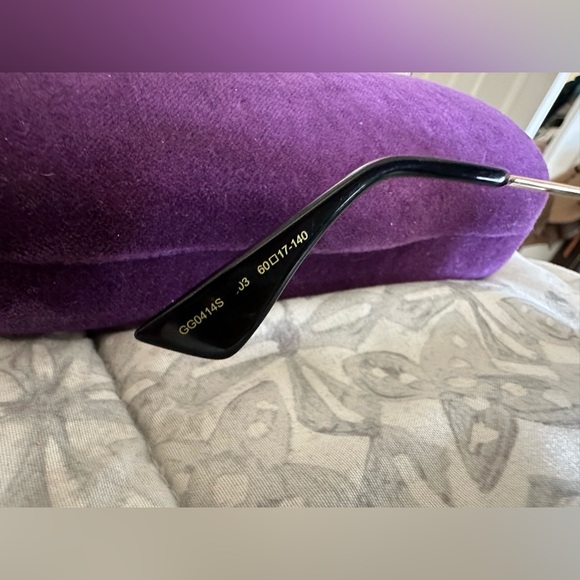 GUCCI SUPREME GG04145 UNISEX SQUARE GG PRINT MONOGRAM MIRROR SUNGLASSES - Picture 16 of 17